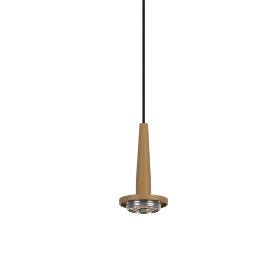 Lampada a sospensione per cucina moderna oro led 5w 3000k 8cm