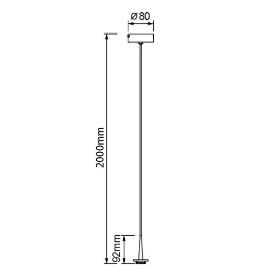 Lampada a sospensione per cucina moderna oro led 5w 3000k 8cm