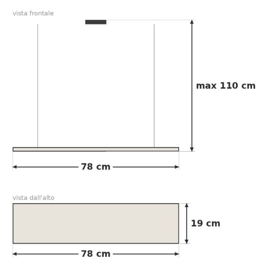 Eglo rocamar lampadario a sospensione 3 luci 78cm per cucina moderno cromato con vetri trasparenti