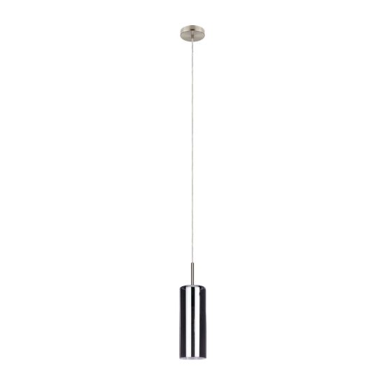 Eglo selvino lampada a sospensione 10cm per camera da letto moderna nichel opaco