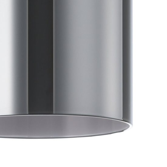 Eglo selvino lampada a sospensione 10cm per camera da letto moderna nichel opaco
