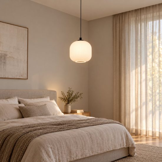 Eglo mantunalle lampada a sospensione 20cm per camera da letto moderna nera con vetro bianco