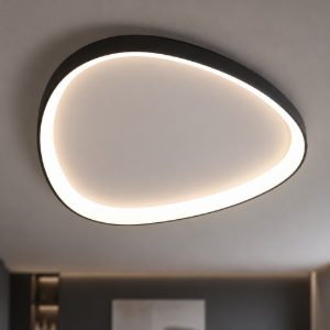 Plafoniera led design moderna led 48w cct 3000k 4000k vivida lifering