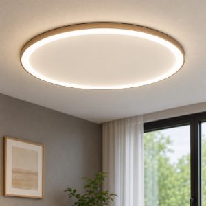 Vivida lifering-o plafoniera led sabbia ovale 40w cct 3000k 4000k