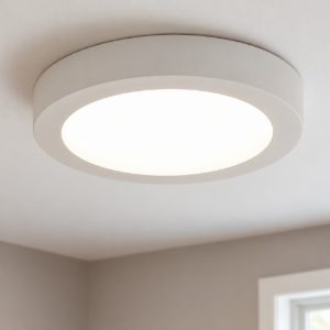 Plafoniera rotonda per cucina design minimal