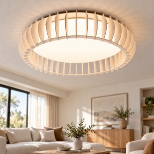 Plafoniera led 38w cct 3000k 6500k con telecomando bianca