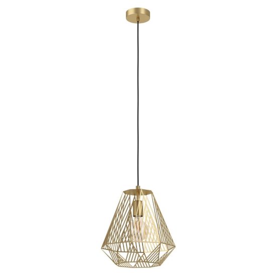 Eglo stype lampada a sospensione 33cm per ingresso moderna oro