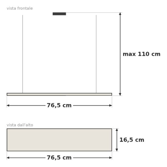 Eglo austell lampadario a sospensione 3 luci 76,5cm per cucina industriale nero e oro