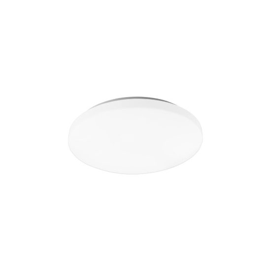 Plafoniera led 24w cct 3000k 5000k 33cm moderna tonda bianca