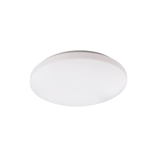 Plafoniera led 32w cct 3000k 5000k 38cm moderna tonda bianca
