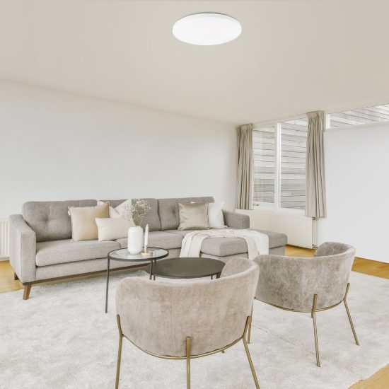 Plafoniera moderna tonda led 48w cct 3000k 5000k 50cm