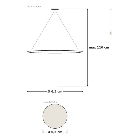 Eglo pozueta 1 lampada a sospensione 6,5cm per camera da letto moderna bianca