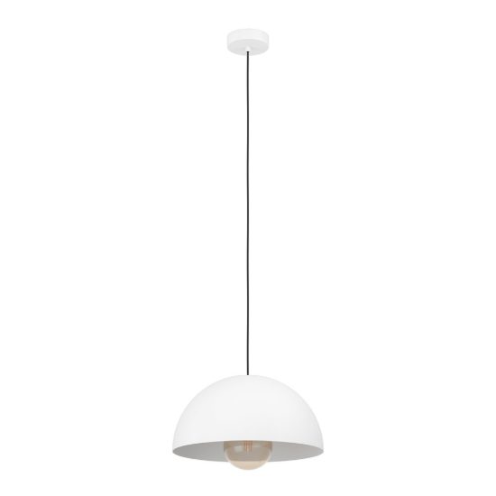 Eglo gaetano lampadario a sospensione 38cm per cucina moderno bianco