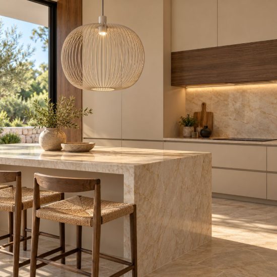 Eglo lodods lampadario a sospensione 45cm per sala da pranzo moderno sabbia