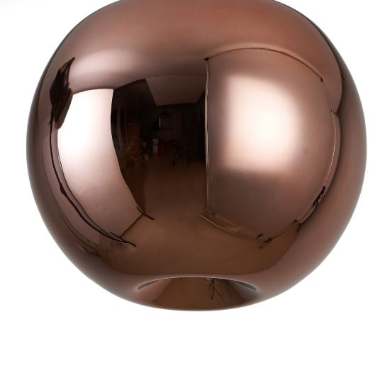 Lampada a sospensione per camera da letto oro vetro led 5w 3000k