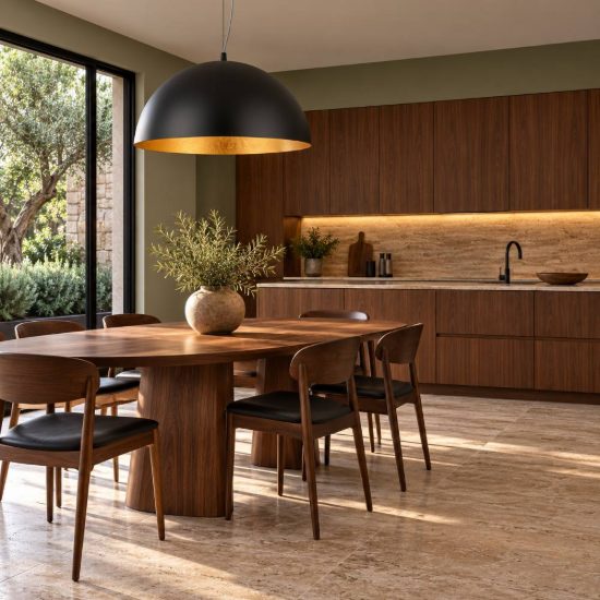 Eglo gaetano 1 lampadario a sospensione 38cm per cucina moderno nero e oro