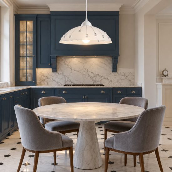 Eglo vetro lampadario 35cm per cucina moderno con vetro bianco e cristallo