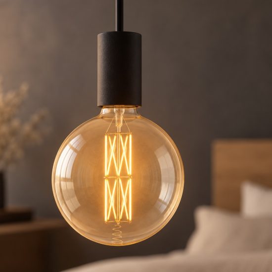 Eglo pozueta lampada a sospensione 12,5cm per camera da letto industriale nera