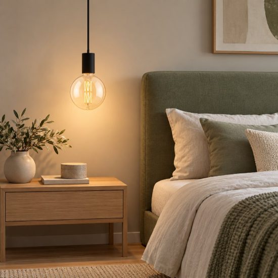 Eglo pozueta lampada a sospensione 12,5cm per camera da letto industriale nera