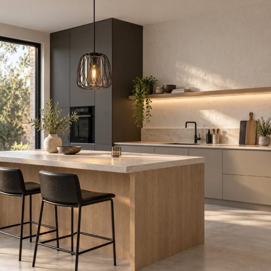 Eglo floresta lampadario a sospensione 19,5cm per cucina industriale nero con vetro fumé