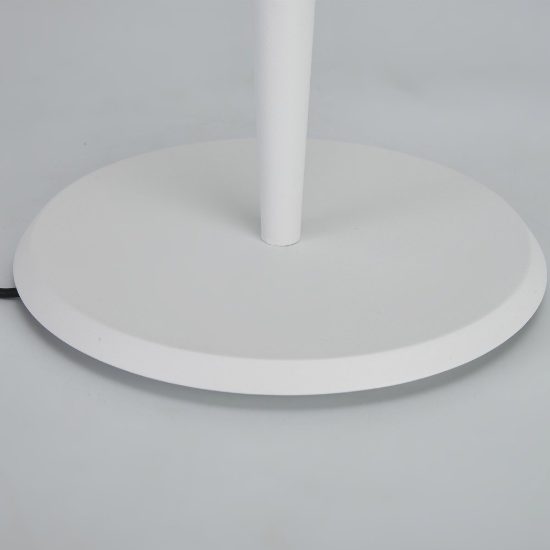 Lampada da tavolo led 4w 3000k moderna bianca per soggiorno