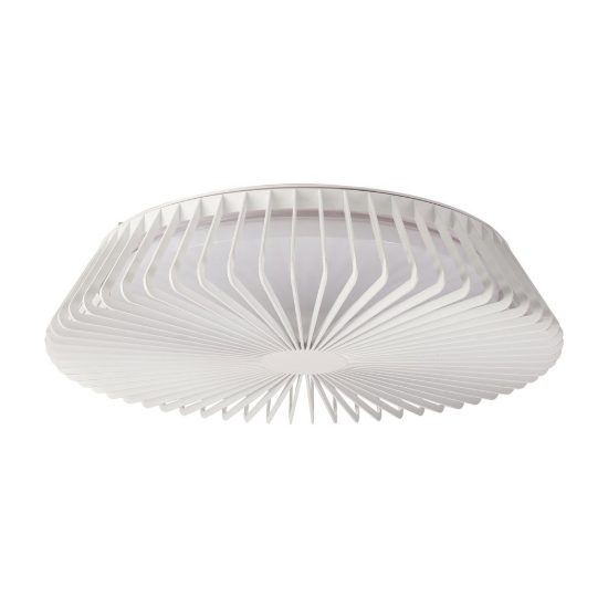 Ventilatore con plafoniera led cct 2700k 5000k dimmerabile con controllo smart