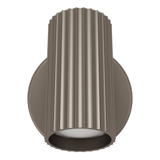 Eglo portillo applique per comodino camera da letto gu10 11cm moderna bronzo