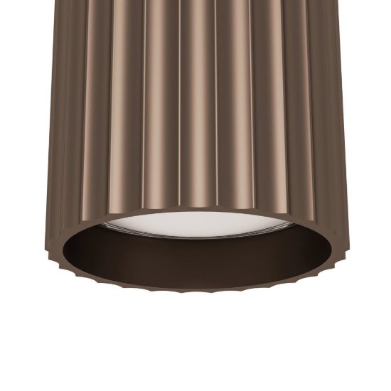 Eglo portillo applique 2 luci gu10 20cm per soggiorno moderna bronzo
