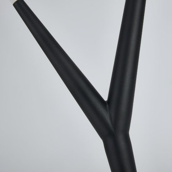 Lampada da tavolo moderna per soggiorno nera led 4w 3000k