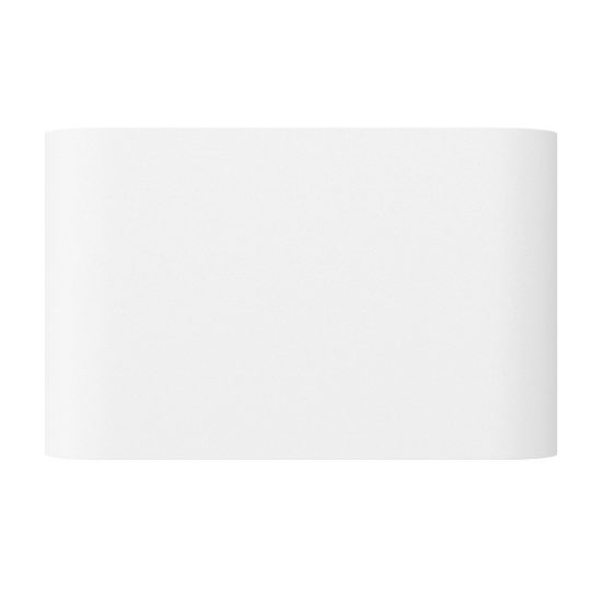 Eglo sania 4 applique led 6w 3000k 13cm per soggiorno moderna bianca