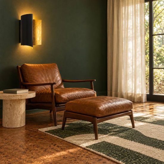 Eglo falicetto applique 25cm per soggiorno moderna nera e oro