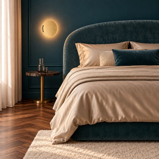 Eglo talamello applique led 4w 3000k 15cm per camera da letto moderna rotonda oro
