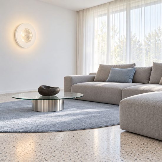 Eglo macchioni applique led 12w 4000k 20cm per soggiorno moderna rotonda bianca