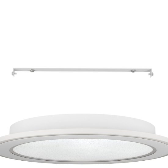 Eglo macchioni plafoniera led 20w cct 2700k 6500k 38cm con telecomando per soggiorno moderna rotonda bianca