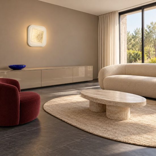 Eglo macchioni applique led 12w 4000k 20cm per soggiorno moderna quadrata bianca