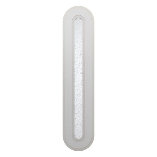Eglo macchioni plafoniera led 20w cct 2700k 6500k 55cm con telecomando per corridoio moderna ovale bianca