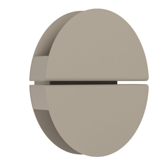 Eglo pianosa applique per comodino camera da letto led 4,5w cct 2700k 6500k 18cm ip44 sabbia