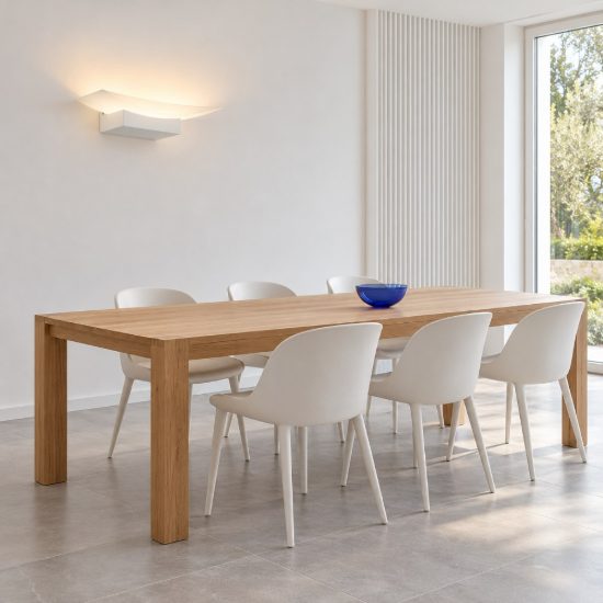 Eglo metrass applique led 5,6w 3000k 20cm per sala da pranzo moderna bianca
