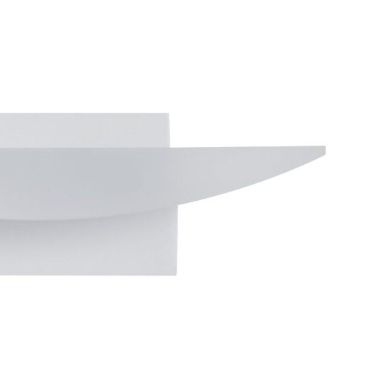 Eglo metrass applique led 5,6w 3000k 20cm per sala da pranzo moderna bianca