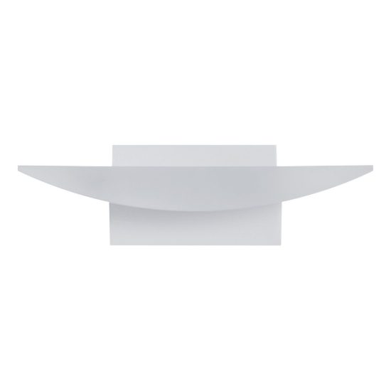 Eglo metrass applique led 5,6w 3000k 20cm per sala da pranzo moderna bianca