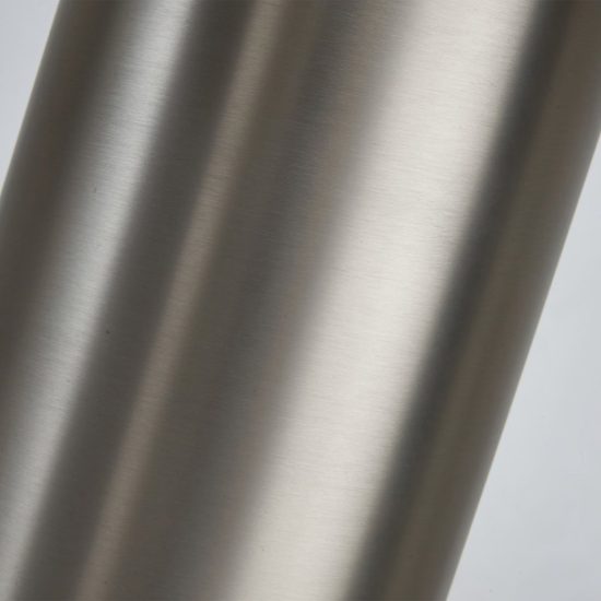 Lampada da tavolo nichel satinato led cct 2700k 5000k dimmerabile