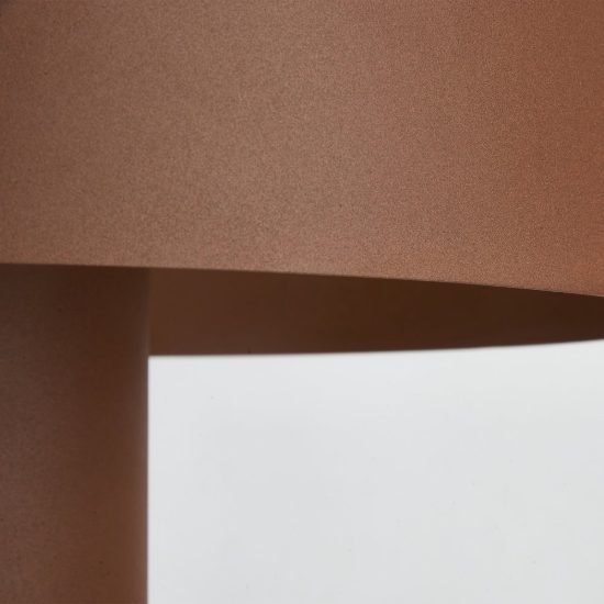 Lampada da tavolo marrone verniciato per sala da pranzo led 20w cct 2700k 5000k dimmerabile