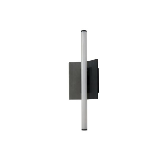 Applique da parete moderna nera led 10w cct 2700k 5000k dimmerabile