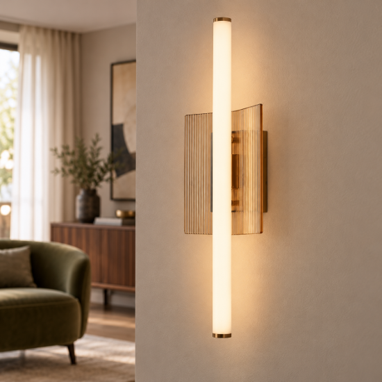 Applique da parete oro led 10w cct 2700k 5000k dimmerabile