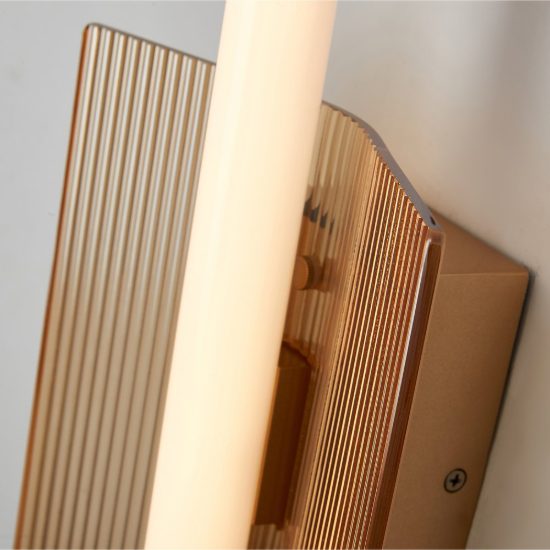 Applique da parete oro led 10w cct 2700k 5000k dimmerabile