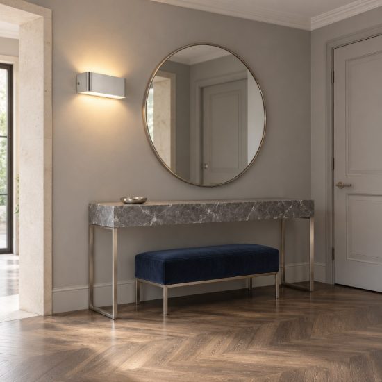 Eglo sania 4 applique led 10w 3000k 20cm per soggiorno moderna nichel