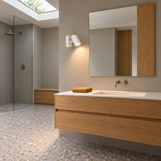 Eglo consuma applique con faretto gu10 orientabile 6cm ip44 per bagno moderna bianca e marrone