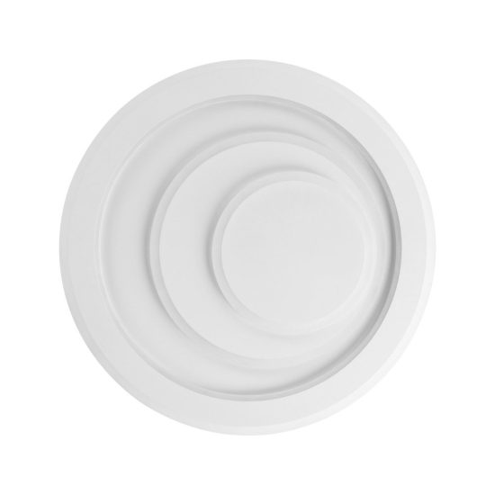 Eglo palagiano 1 plafoniera led 21w 4000k 48cm per soggiorno moderna bianca