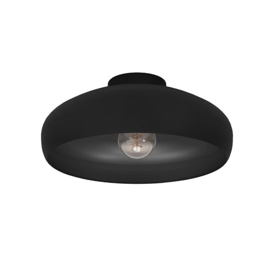 Eglo mogano plafoniera 40cm per camera da letto moderna nera