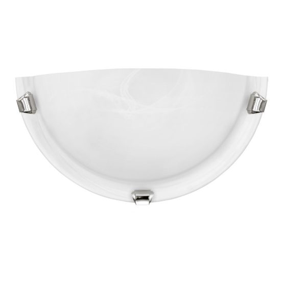 Eglo salome applique 30cm per cucina moderna cromo